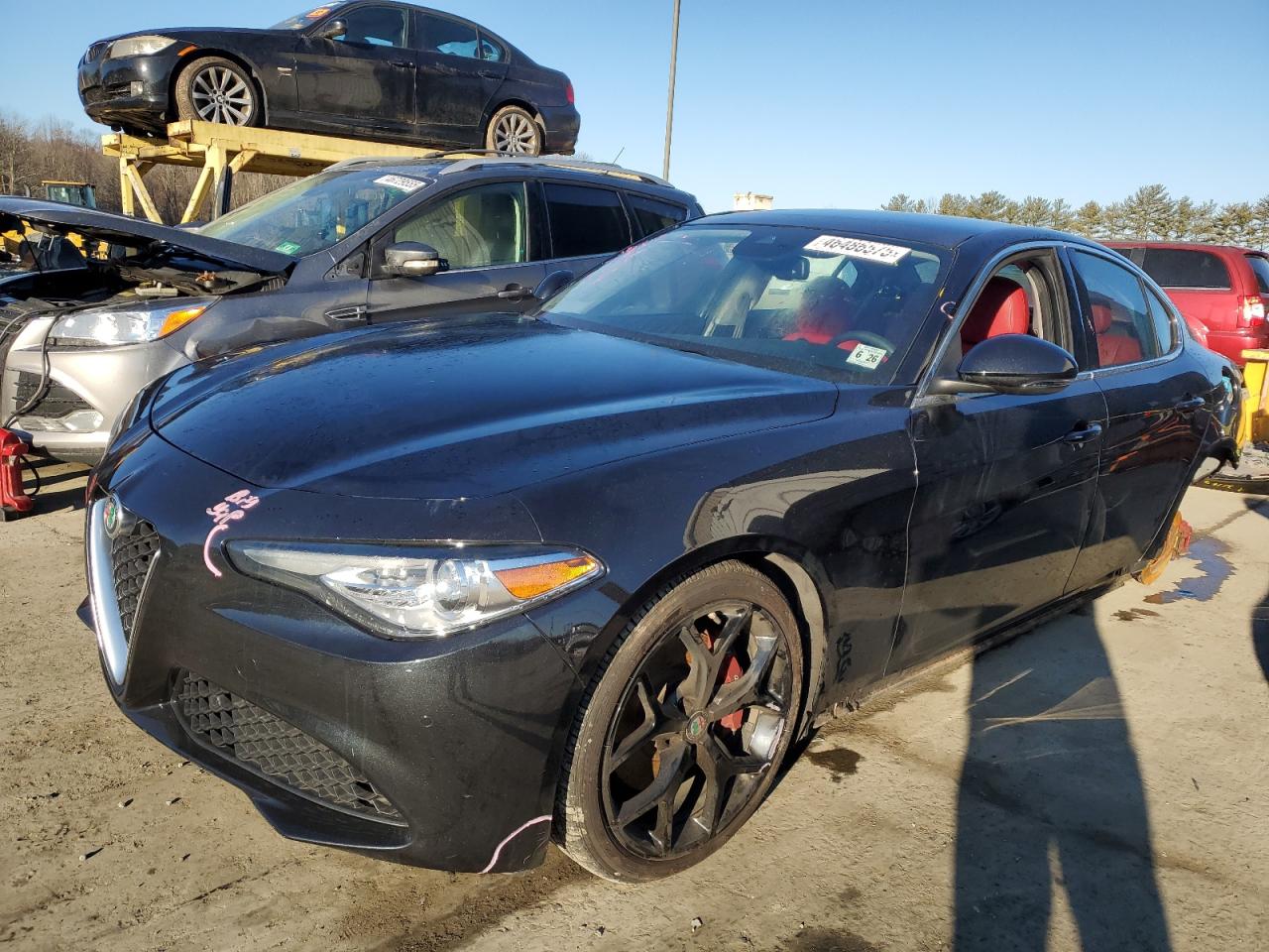 2021 Alfa Romeo Giulia VIN ZARFANBN4M7645427