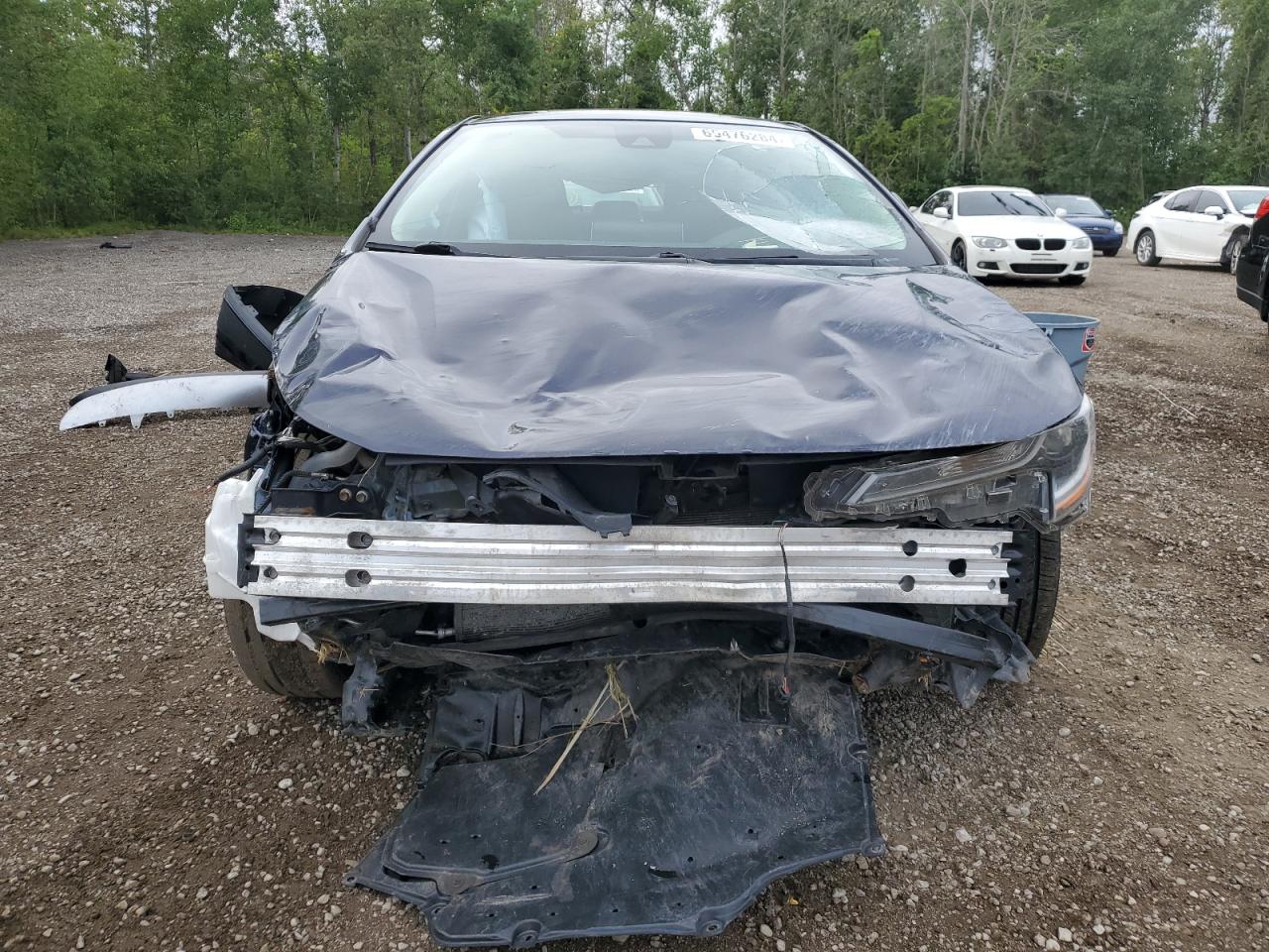 2020 Toyota Corolla VIN 5YFBPRBE3LP036566 Copart auction photo, rollover damage thumbnail 5