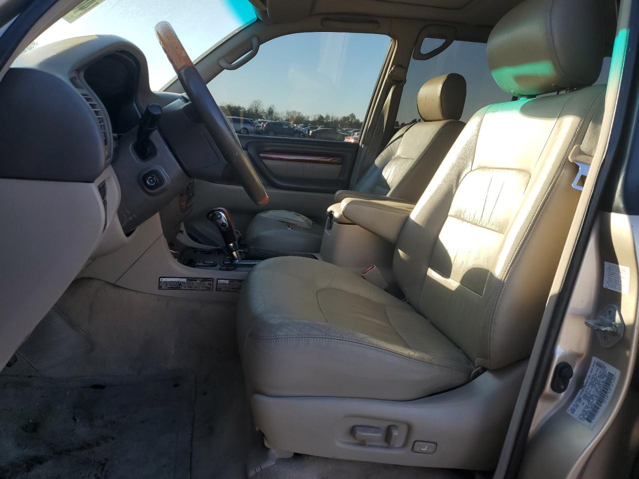 2000 Lexus LX VIN JT6HT00W2Y0120562 Copart auction photo, front end / minor dent/scratches damage thumbnail 7
