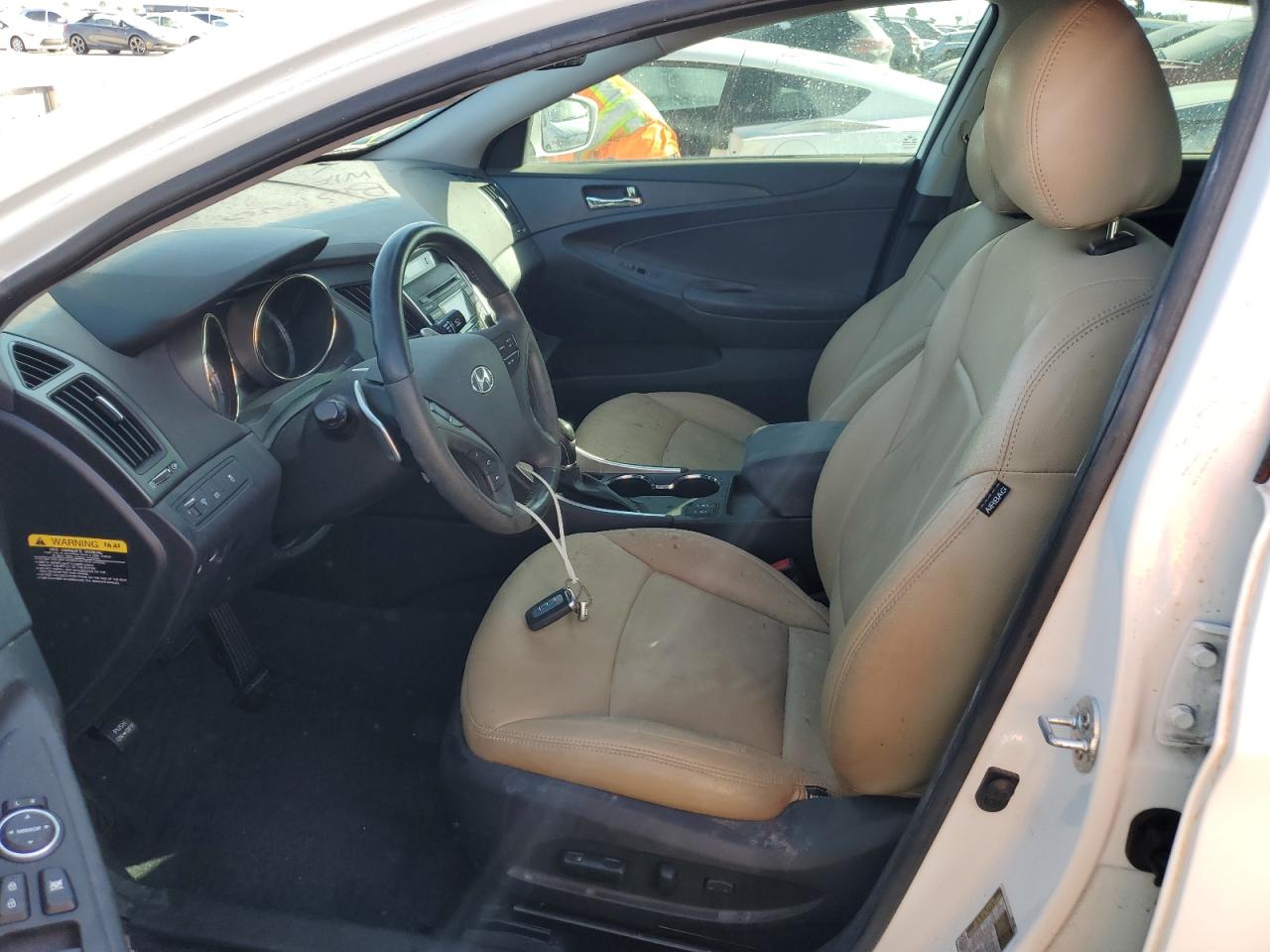 2013 Hyundai Sonata VIN 5NPEC4AB6DH616668 Copart auction photo, water/flood damage thumbnail 7