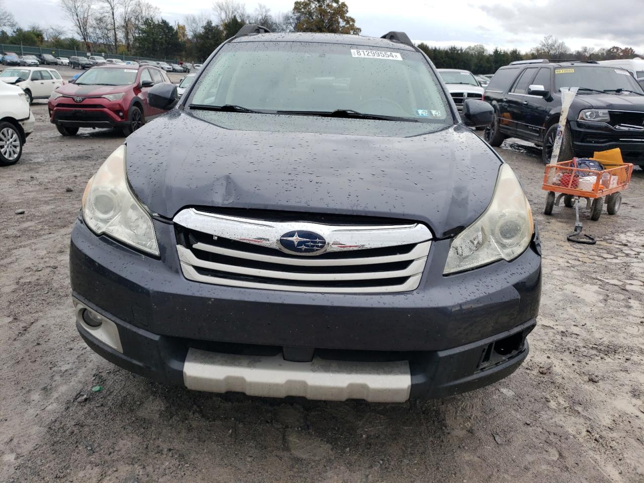 2011 Subaru Outback VIN 4S4BRBKC1B3441313 Copart auction photo, front end / side damage thumbnail 5