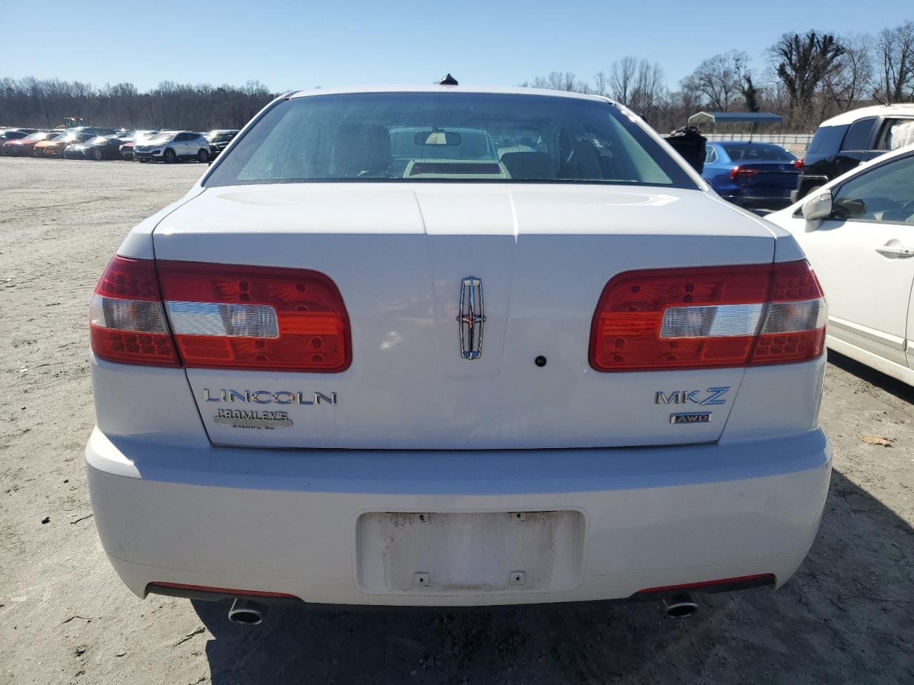 2007 Lincoln MKZ VIN 3LNHM28T67R636283 Copart auction photo, front end damage thumbnail 6