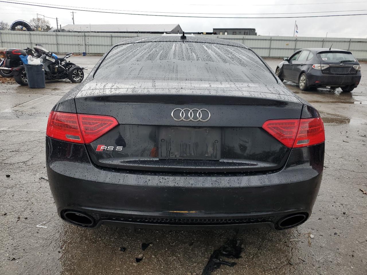 2014 Audi RS5 VIN WUAC6AFR6EA902406 Copart auction photo, side / rear end damage thumbnail 6