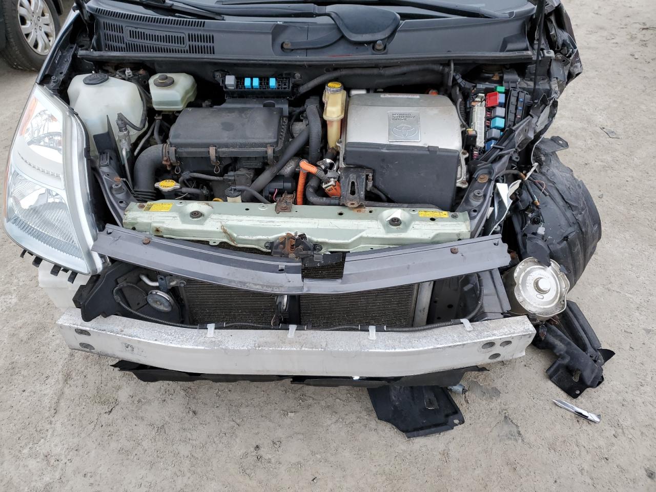 2008 Toyota Prius VIN JTDKB20UX83461878 Copart auction photo, front end damage thumbnail 11