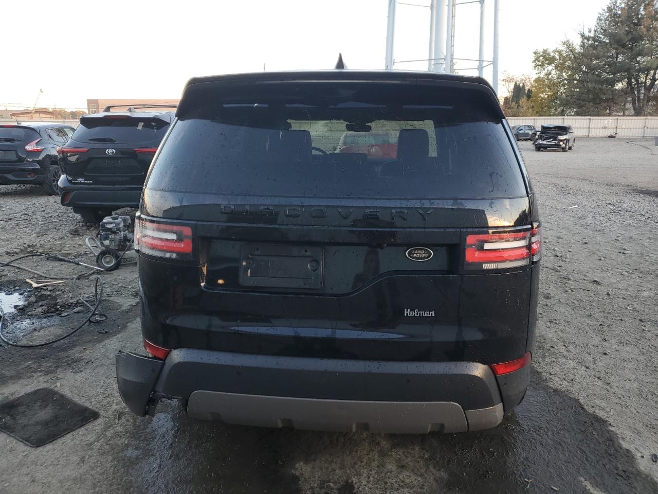 2017 Land Rover Discovery VIN SALRTBBV5HA020469 Copart auction photo, side / front end damage thumbnail 6