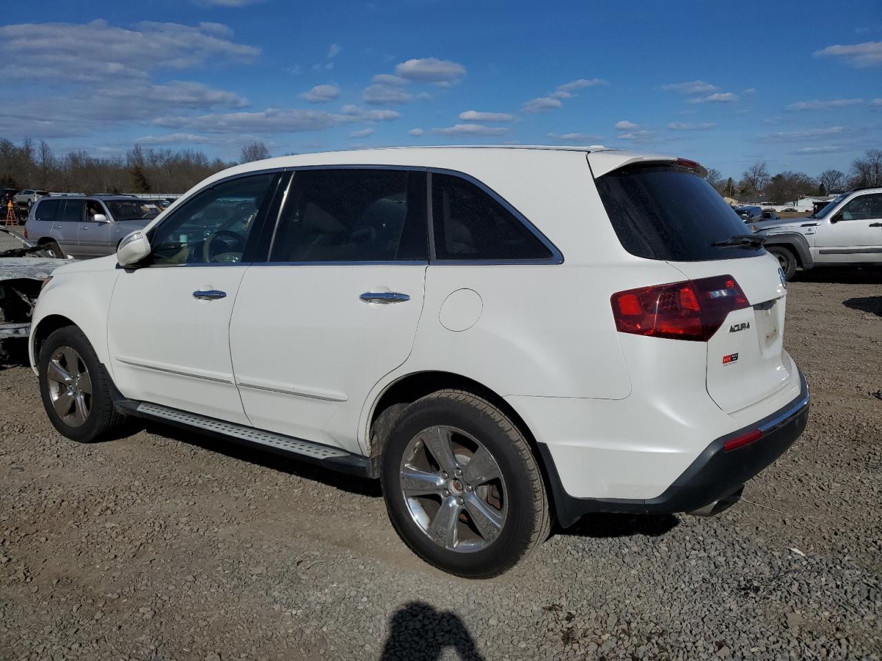 2012 Acura MDX VIN 2HNYD2H40CH535060 Copart auction photo, mechanical damage thumbnail 2