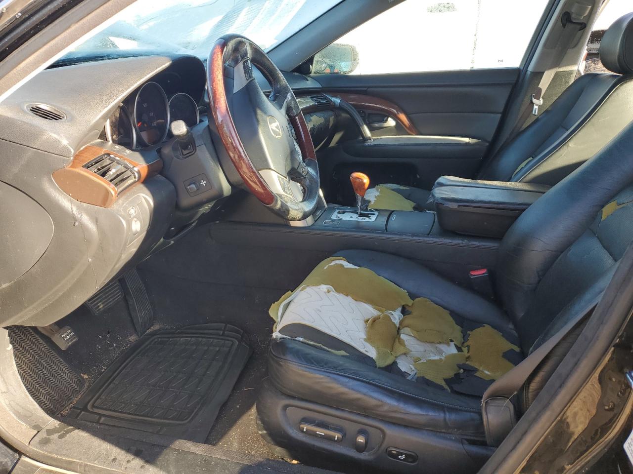 2005 Acura RL VIN JH4KB16505C011189 Copart auction photo, all over / undercarriage damage thumbnail 7
