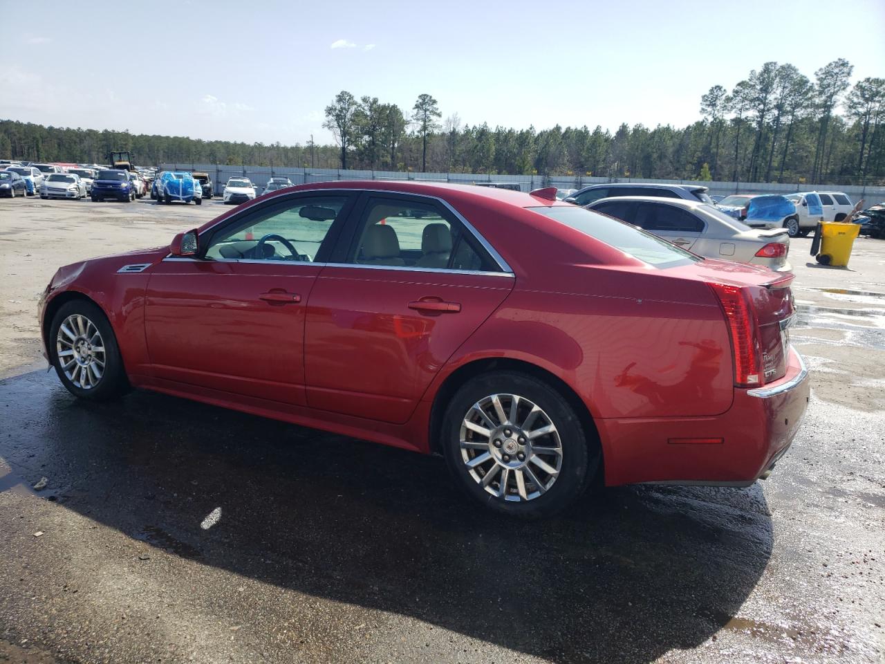 2010 Cadillac CTS VIN 1G6DJ5EV8A0130662 Copart auction photo, front end damage thumbnail 2