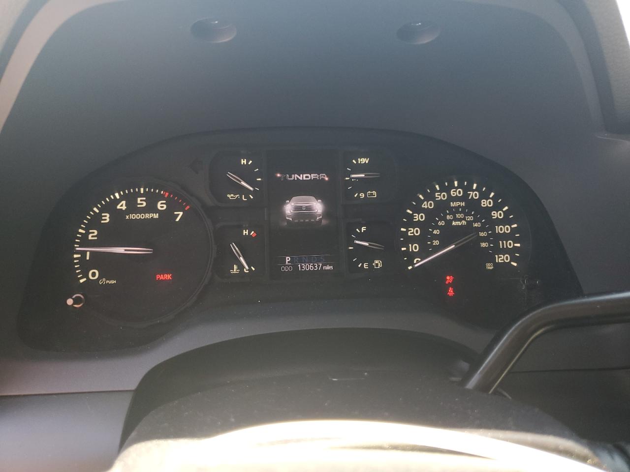 2019 Toyota Tundra VIN 5TFRM5F16KX140122 Copart auction photo, rear end damage thumbnail 9