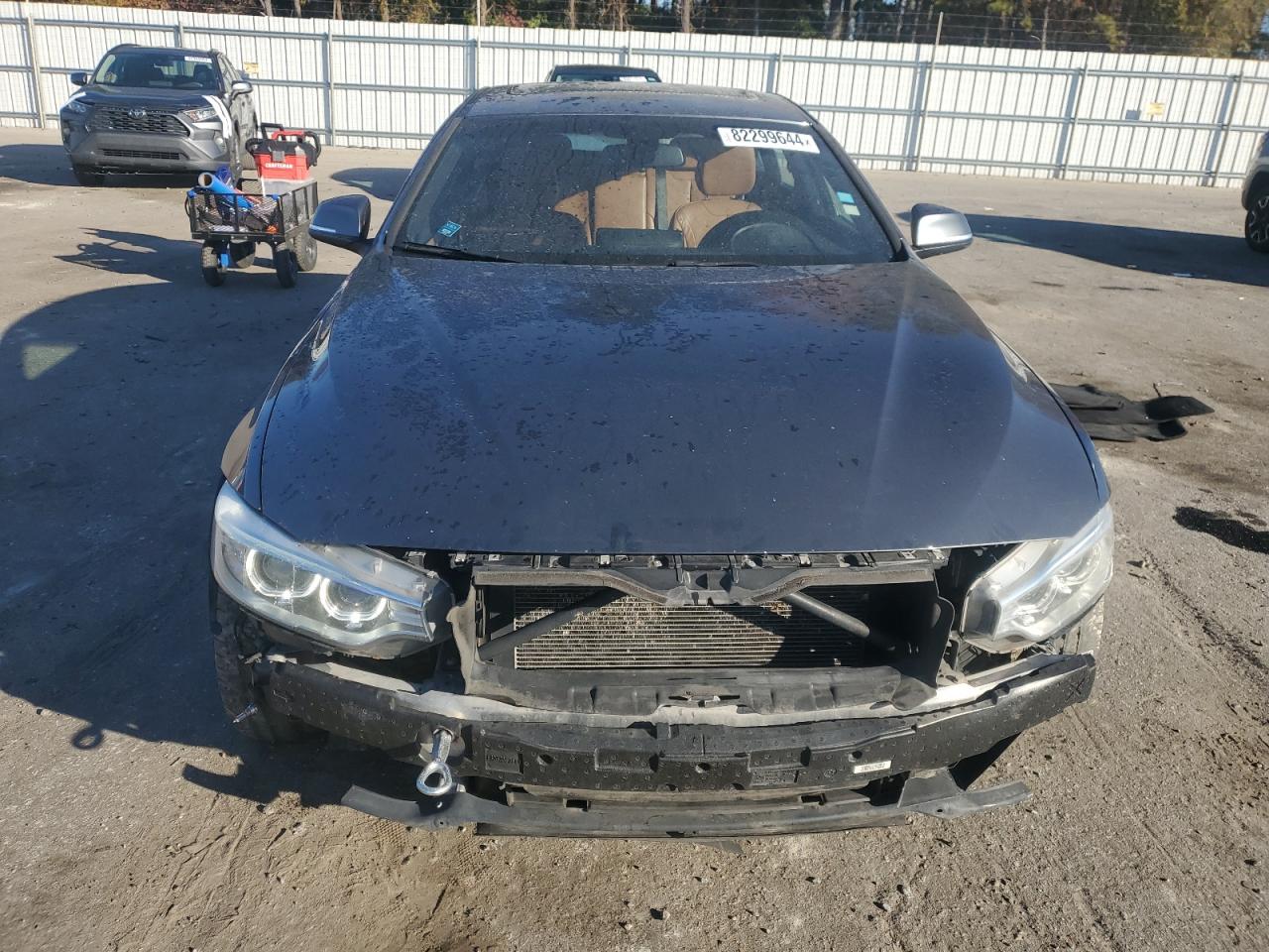 2016 BMW 4er VIN WBA4A9C54GGL89380 Copart auction photo, front end damage thumbnail 5