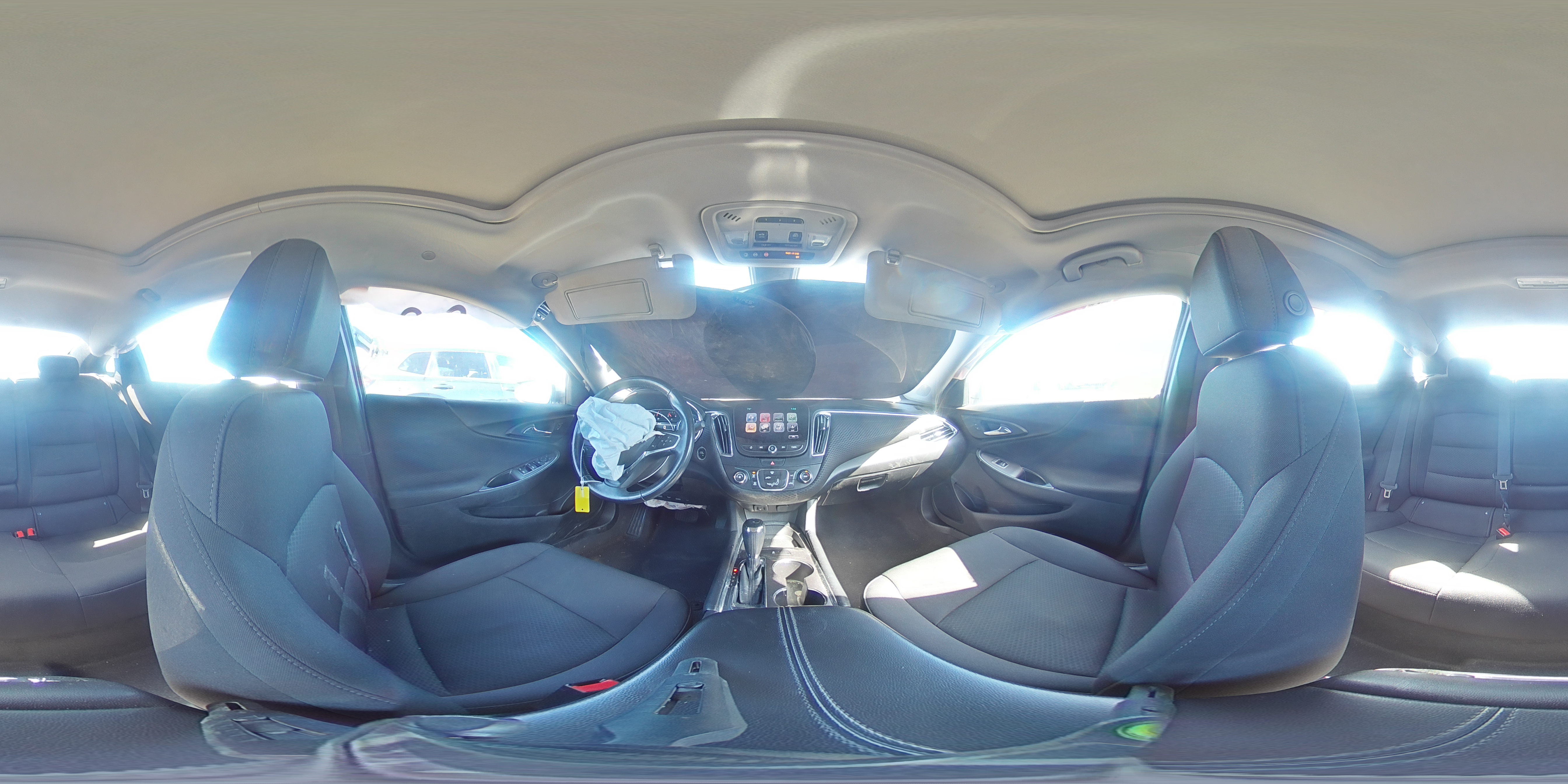 2017 Chevrolet Malibu VIN 1G1ZE5ST7HF155840 Copart auction photo, front end / side damage thumbnail 13