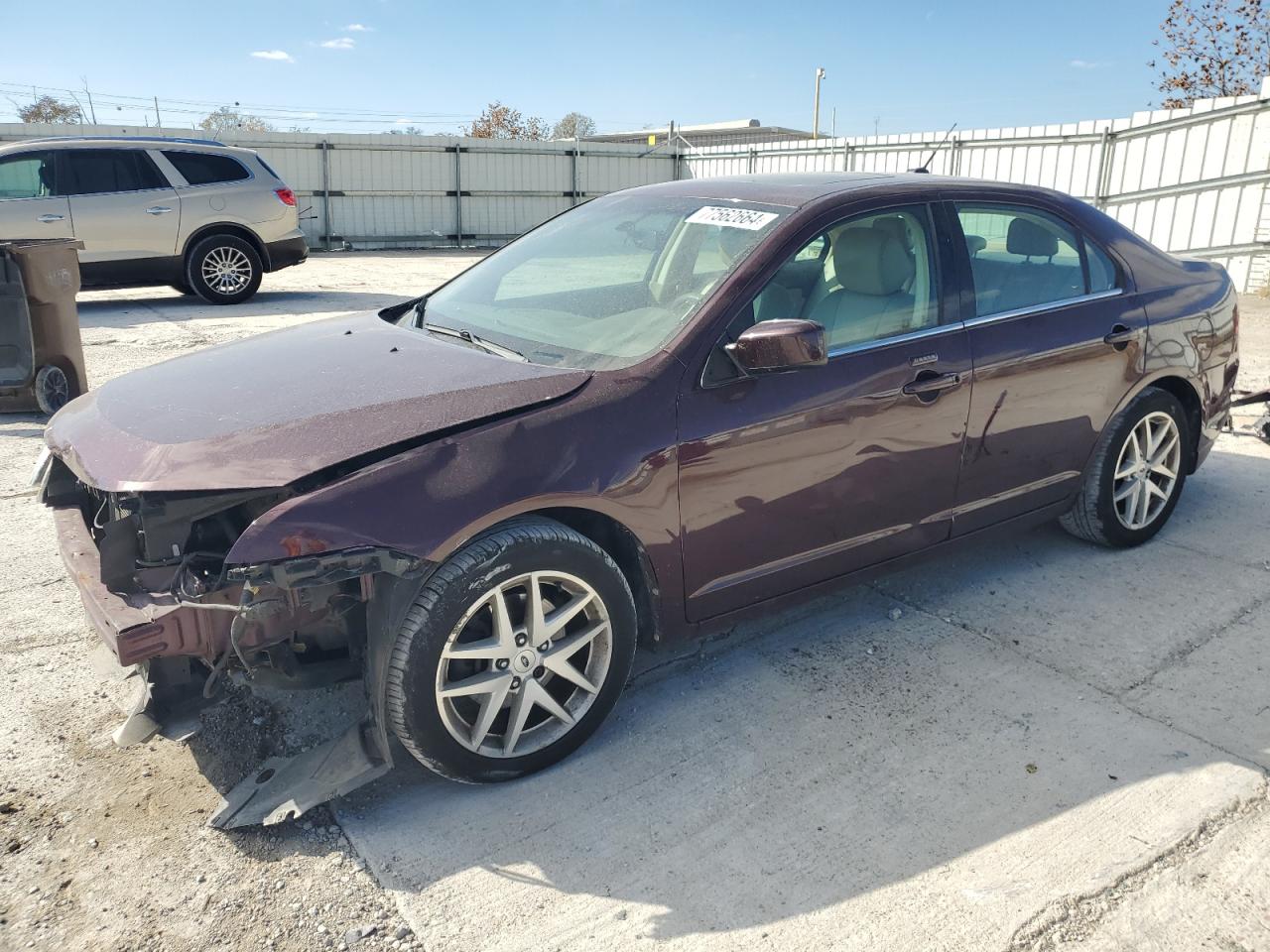 2012 Ford Fusion VIN 3FAHP0CG4CR424752
