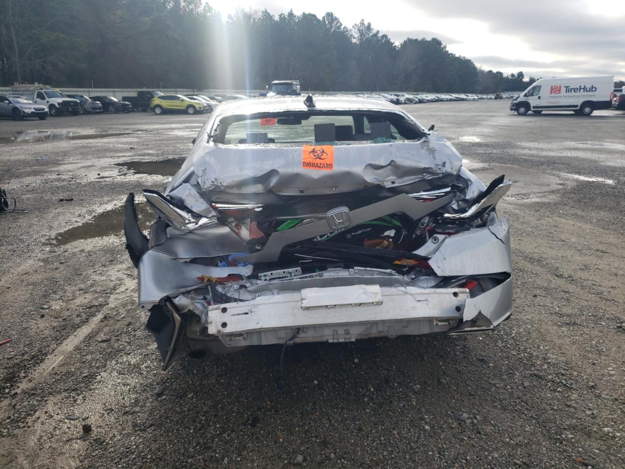 2021 Honda Accord VIN 1HGCV1F33MA085357 Copart auction photo, rear end / front end damage thumbnail 6