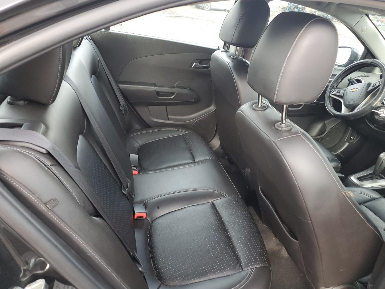 2015 Chevrolet Sonic VIN 1G1JE5SB8F4201737 Copart auction photo, front end / undercarriage damage thumbnail 10