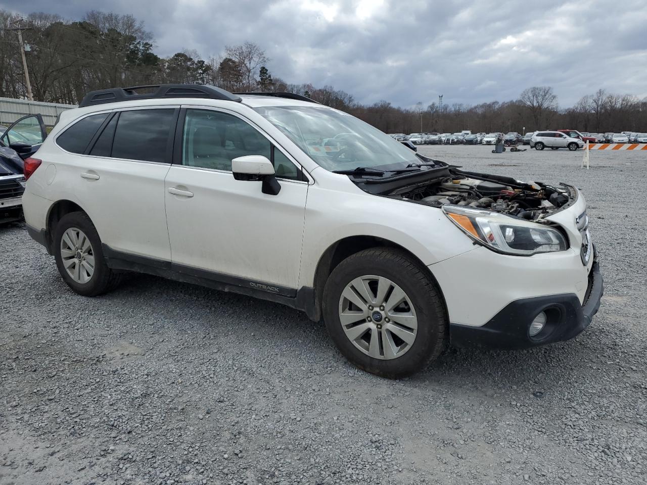 2015 Subaru Outback VIN 4S4BSBDC9F3233932 Copart auction photo, front end damage thumbnail 4