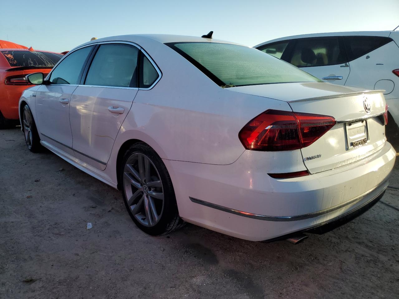 2017 Volkswagen Passat VIN 1VWDT7A39HC069383 Copart auction photo, water/flood damage thumbnail 2