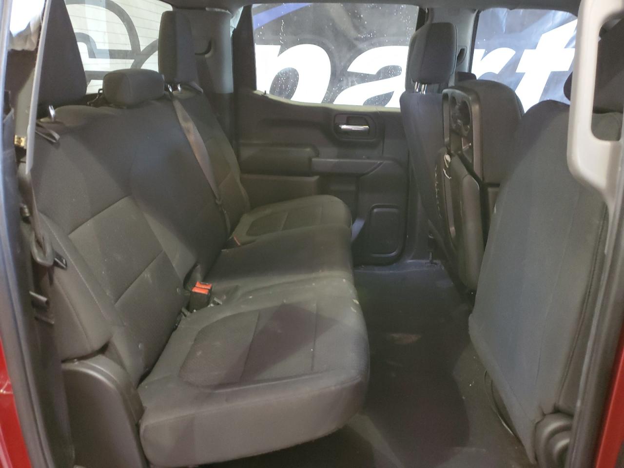 2021 Chevrolet Silverado VIN 1GCPYCEF8MZ387145 Copart auction photo, front end / rear end damage thumbnail 10