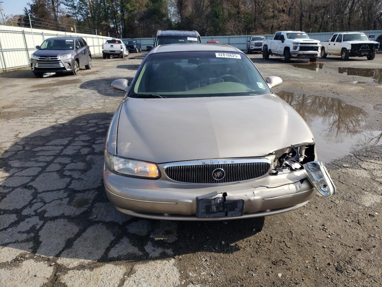 2001 Buick Century VIN 2G4WS52J311185458 Copart auction photo, frame damage / front end damage thumbnail 5