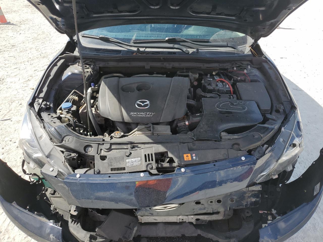 2014 Mazda 3 VIN JM1BM1K79E1148579 Copart auction photo, front end damage thumbnail 11