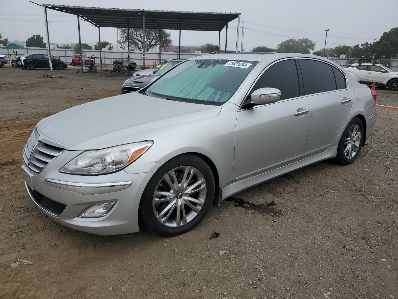 2012 Hyundai Genesis VIN KMHGC4DD4CU193594
