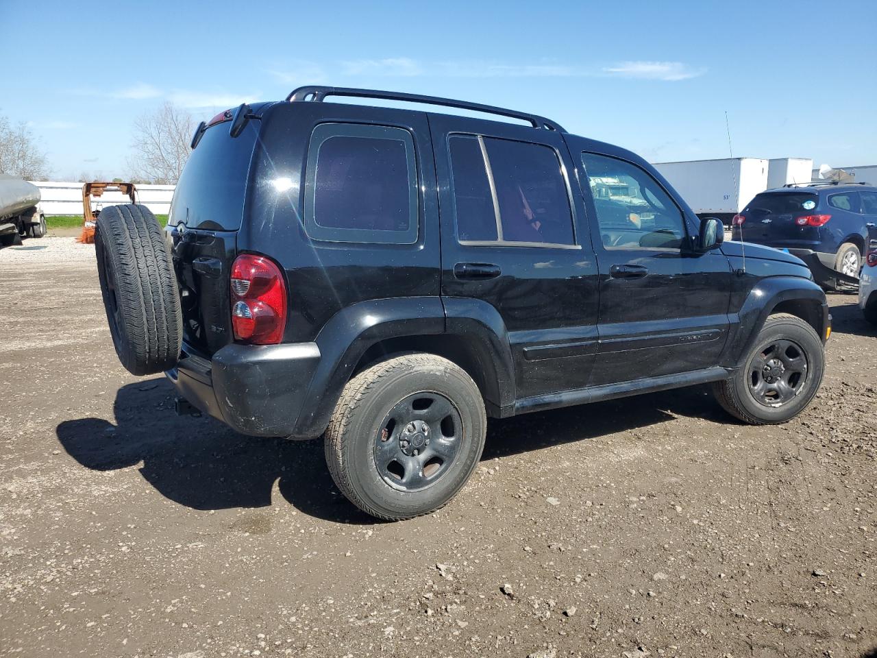 2007 Jeep Liberty (North America) VIN 1J4GK48K87W540879 Copart auction photo, front end damage thumbnail 3