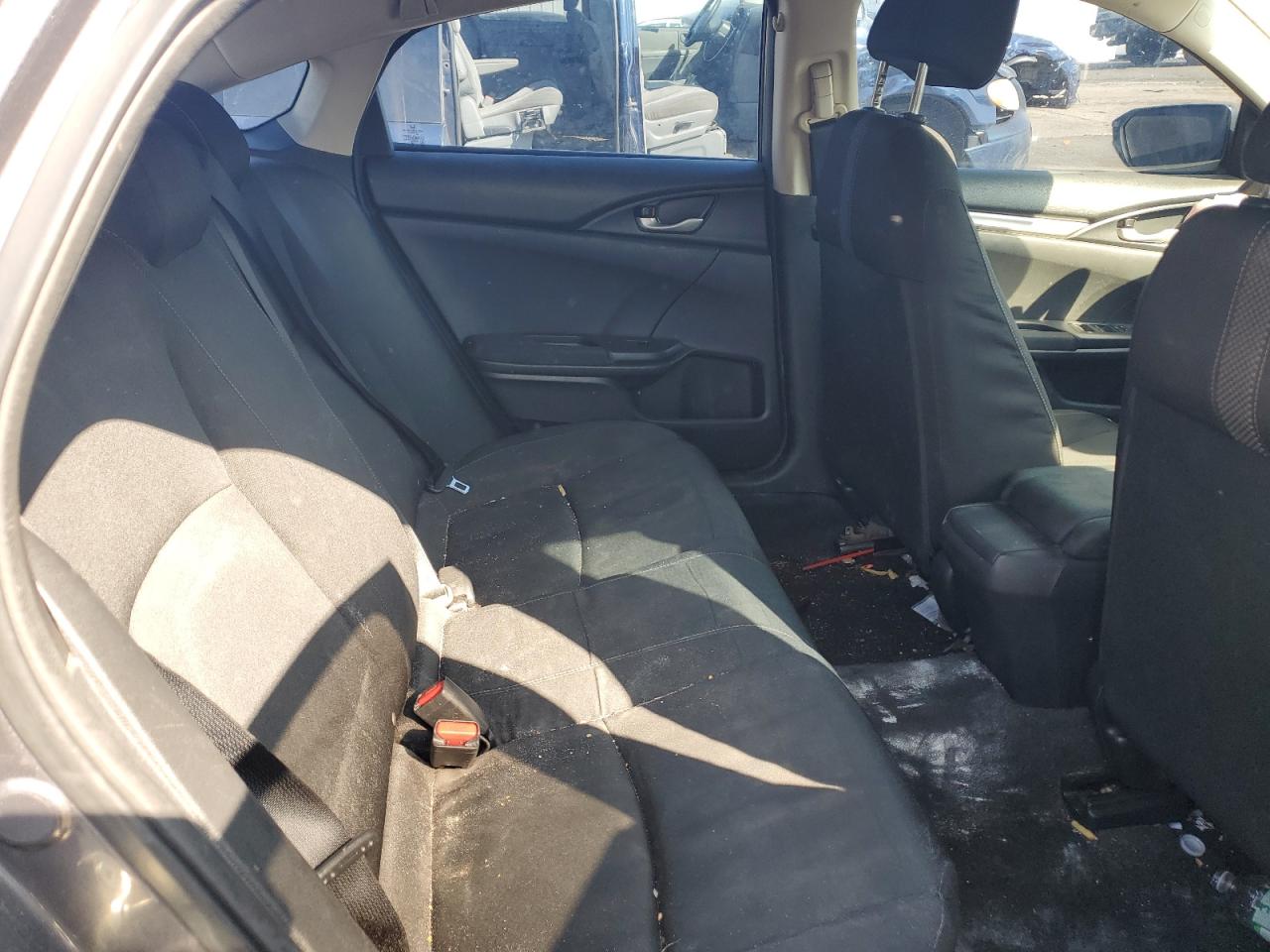 2019 Honda Civic VIN 2HGFC2F66KH541403 Copart auction photo, front end / side damage thumbnail 10