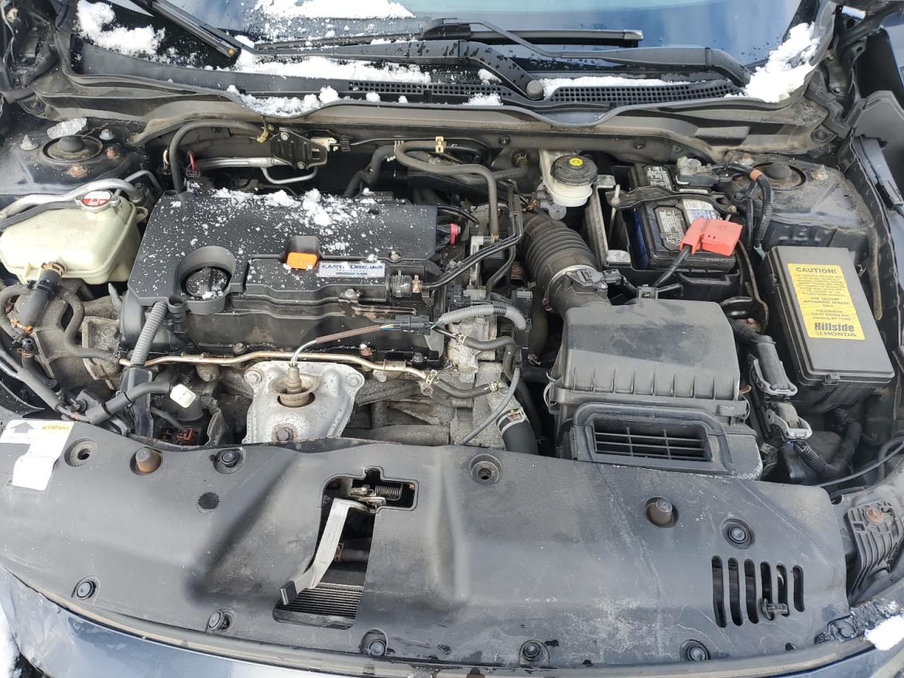 2016 Honda Civic VIN 19XFC2F79GE201320 Copart auction photo, front end damage thumbnail 12