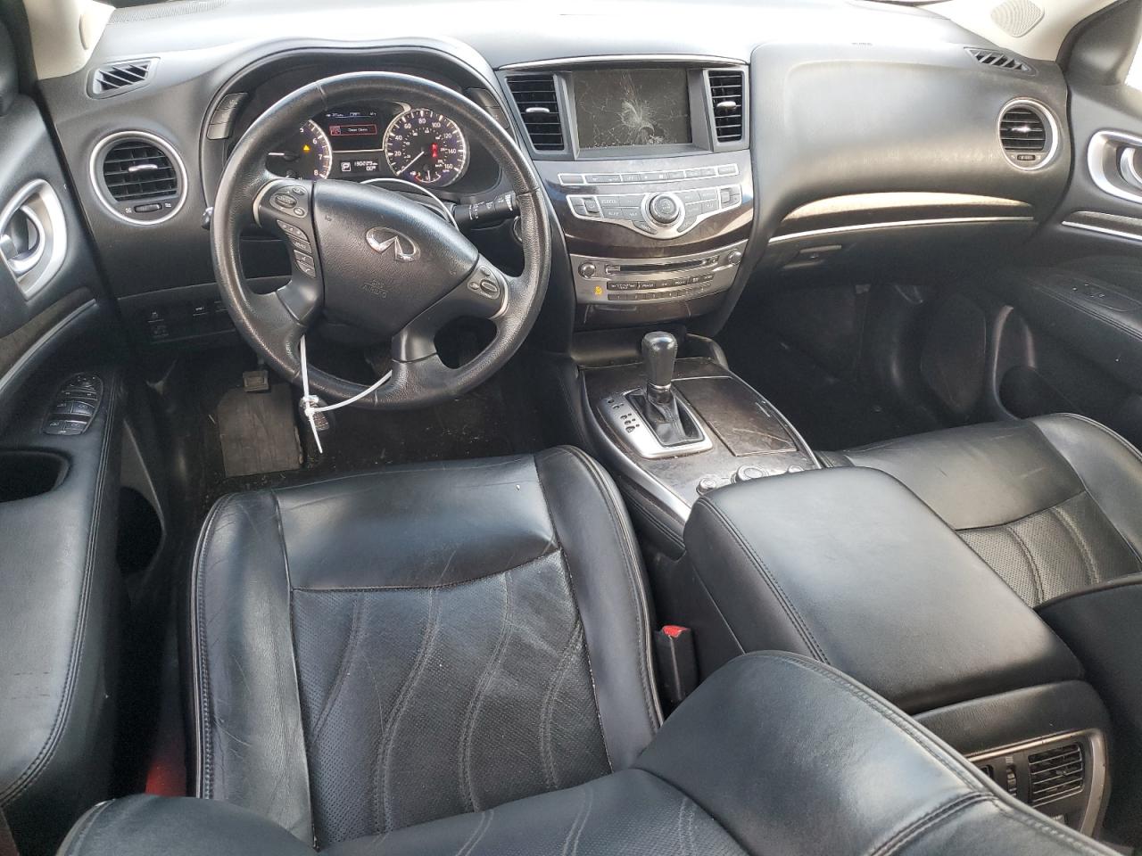 2013 Infiniti JX VIN 5N1AL0MM1DC335874 Copart auction photo, vandalism / all over damage thumbnail 8
