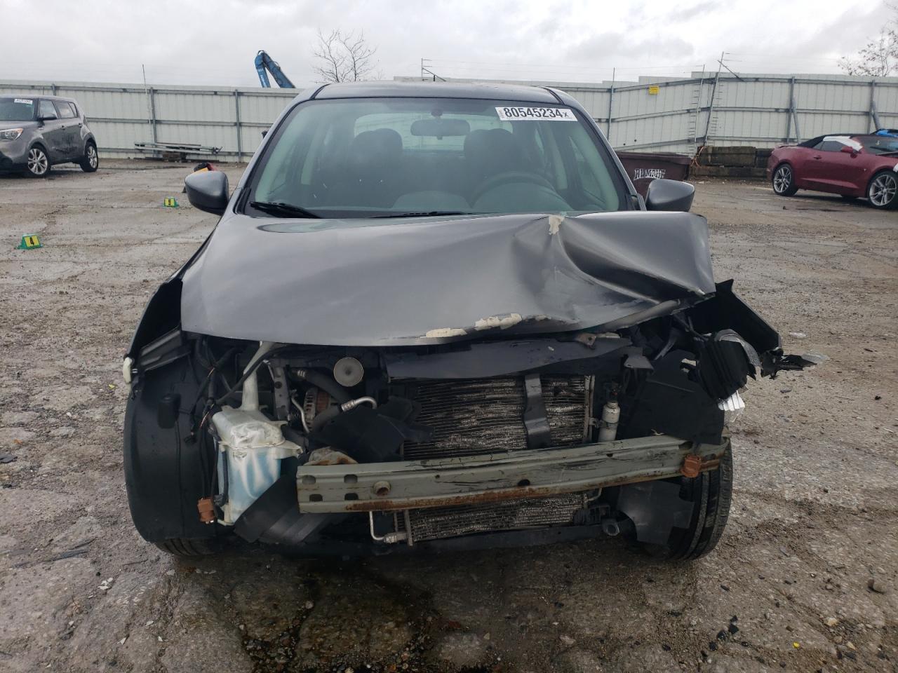 2016 Nissan Versa VIN 3N1CN7AP4GL853360 Copart auction photo, all over / front end damage thumbnail 5