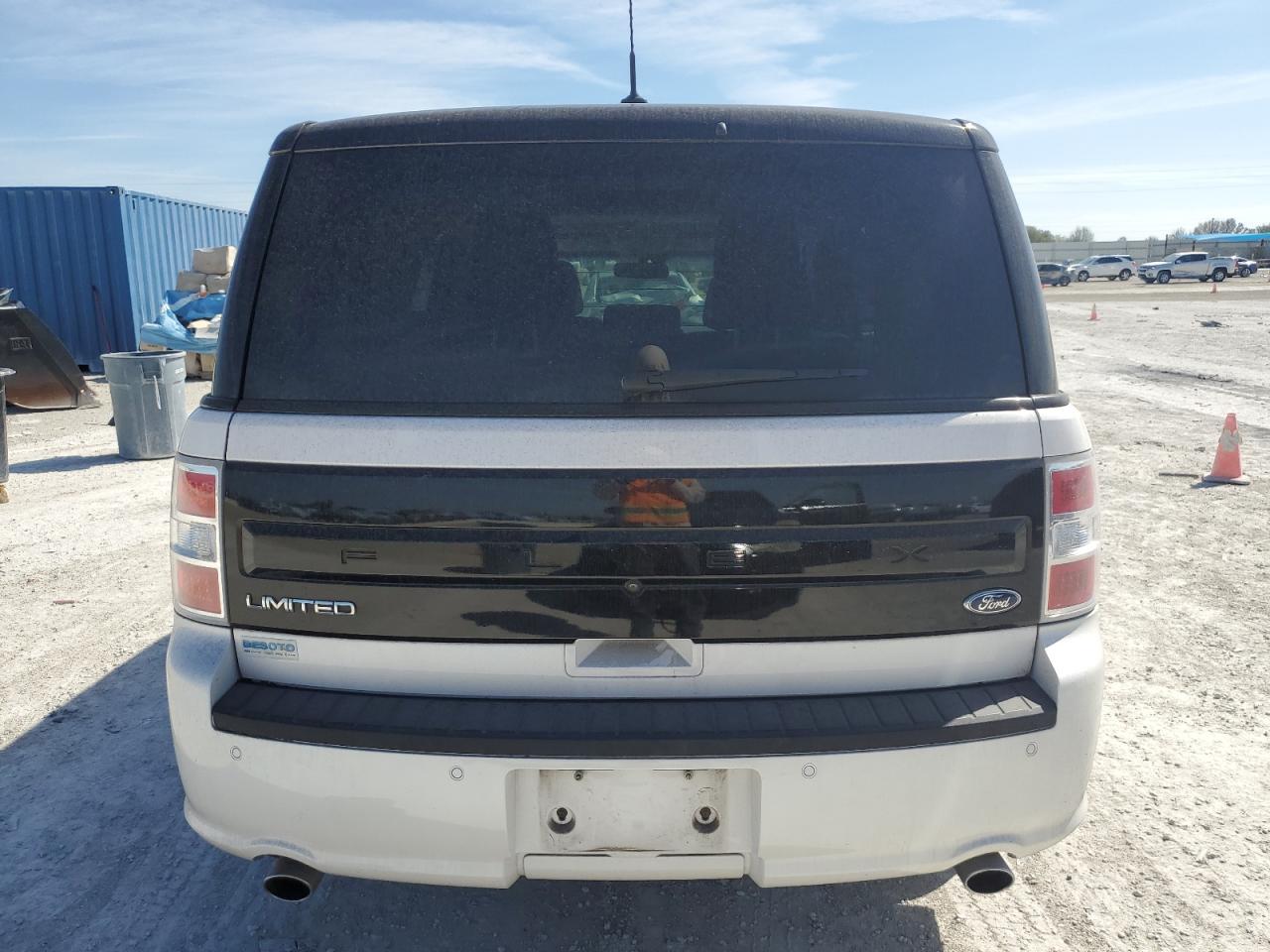 2019 Ford Flex VIN 2FMGK5D85KBA37385 Copart auction photo, side damage thumbnail 6