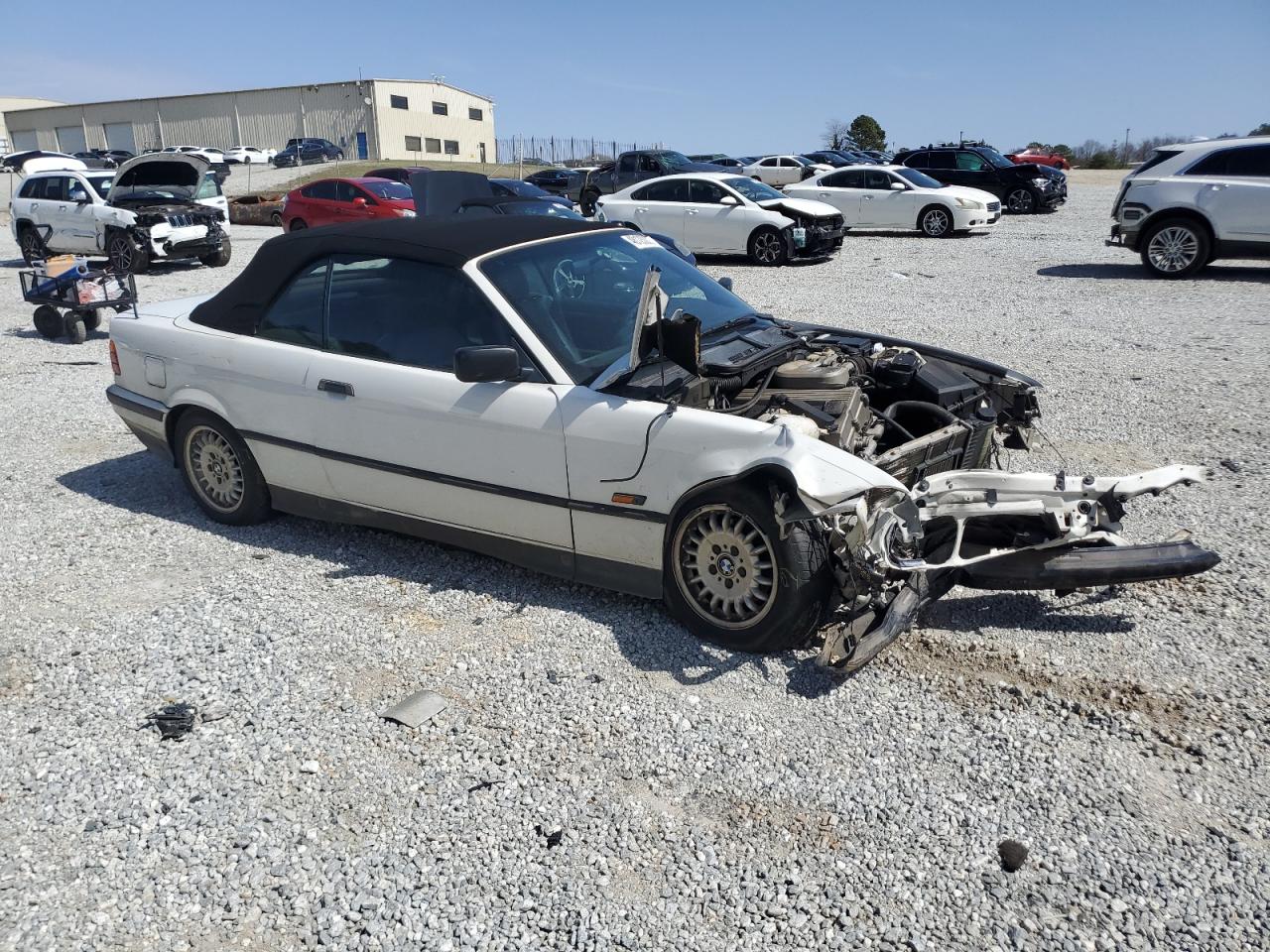 1995 BMW 3er VIN WBABK6325SED18057 Copart auction photo, front end damage thumbnail 4
