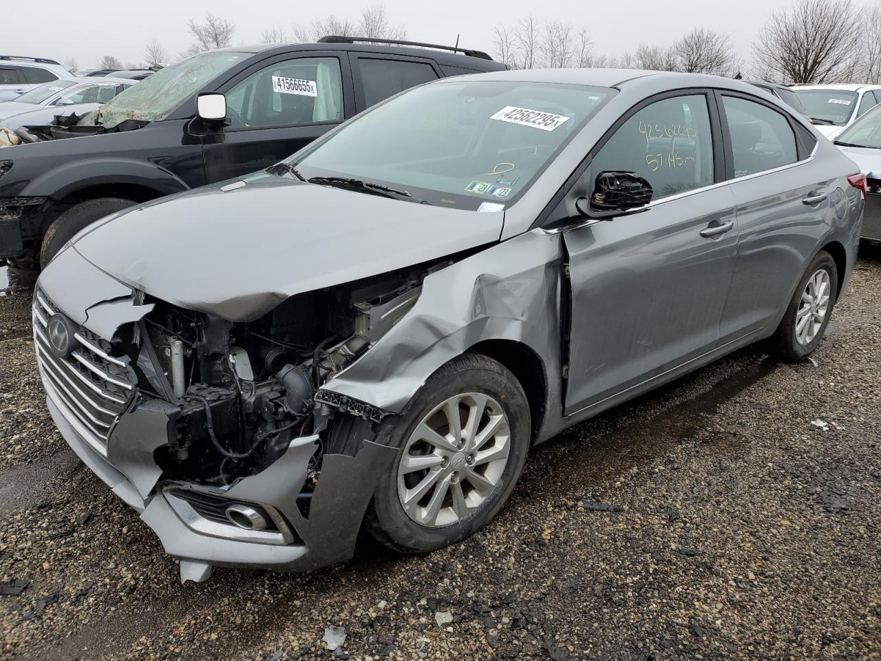 2022 Hyundai Accent VIN 3KPC24A63NE156775