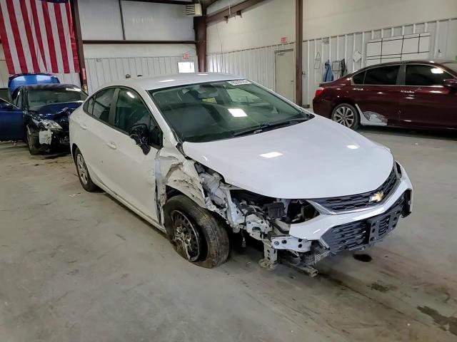2018 Chevrolet Cruze VIN 1G1BC5SM8J7202647 Copart auction photo, front end / side damage thumbnail 10