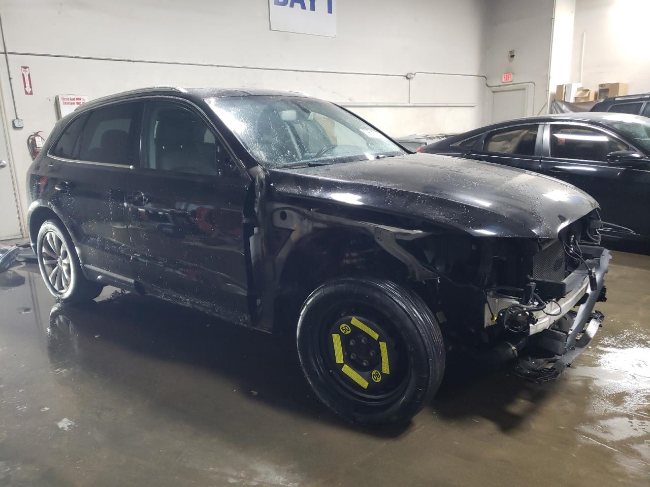 2014 Audi Q5 VIN WA1LFAFP6EA087209 Copart auction photo, front end damage thumbnail 4