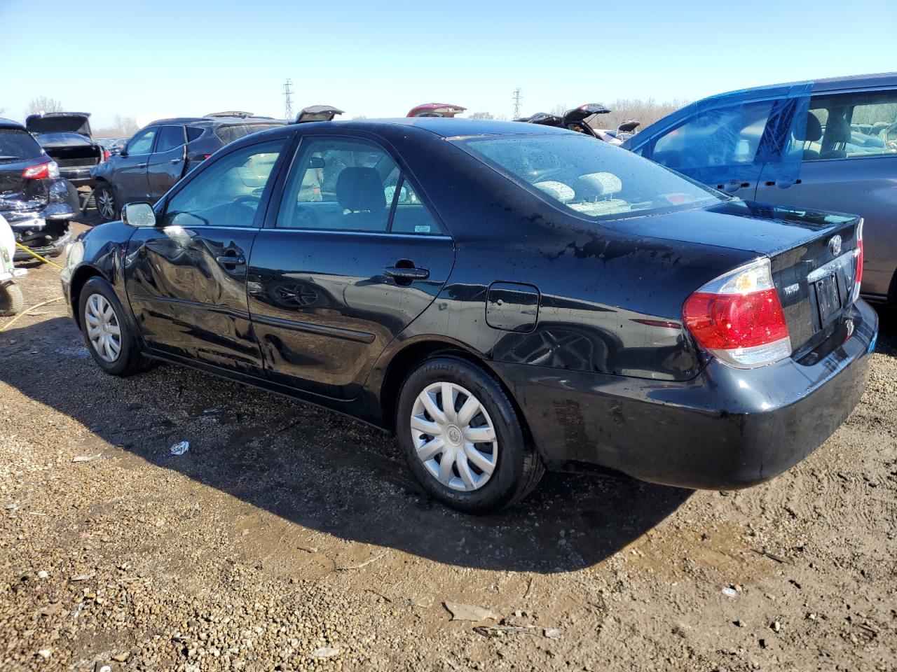 2006 Toyota Camry VIN 4T1BE32K86U747384 Copart auction photo, side / front end damage thumbnail 2