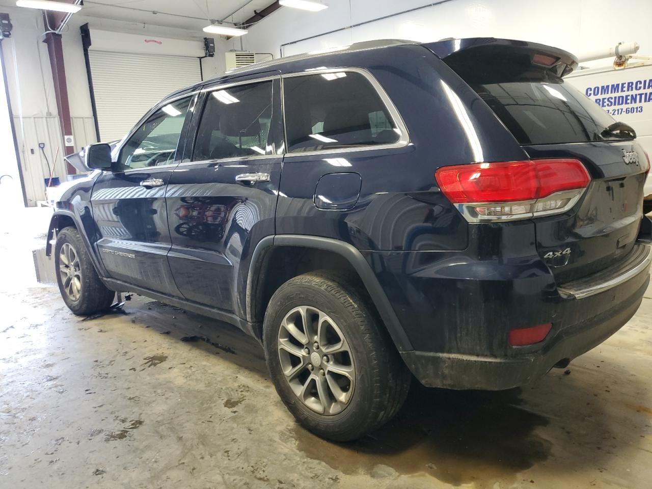 2014 Jeep Grand Cherokee VIN 1C4RJFBG8EC275607 Copart auction photo, front end damage thumbnail 2