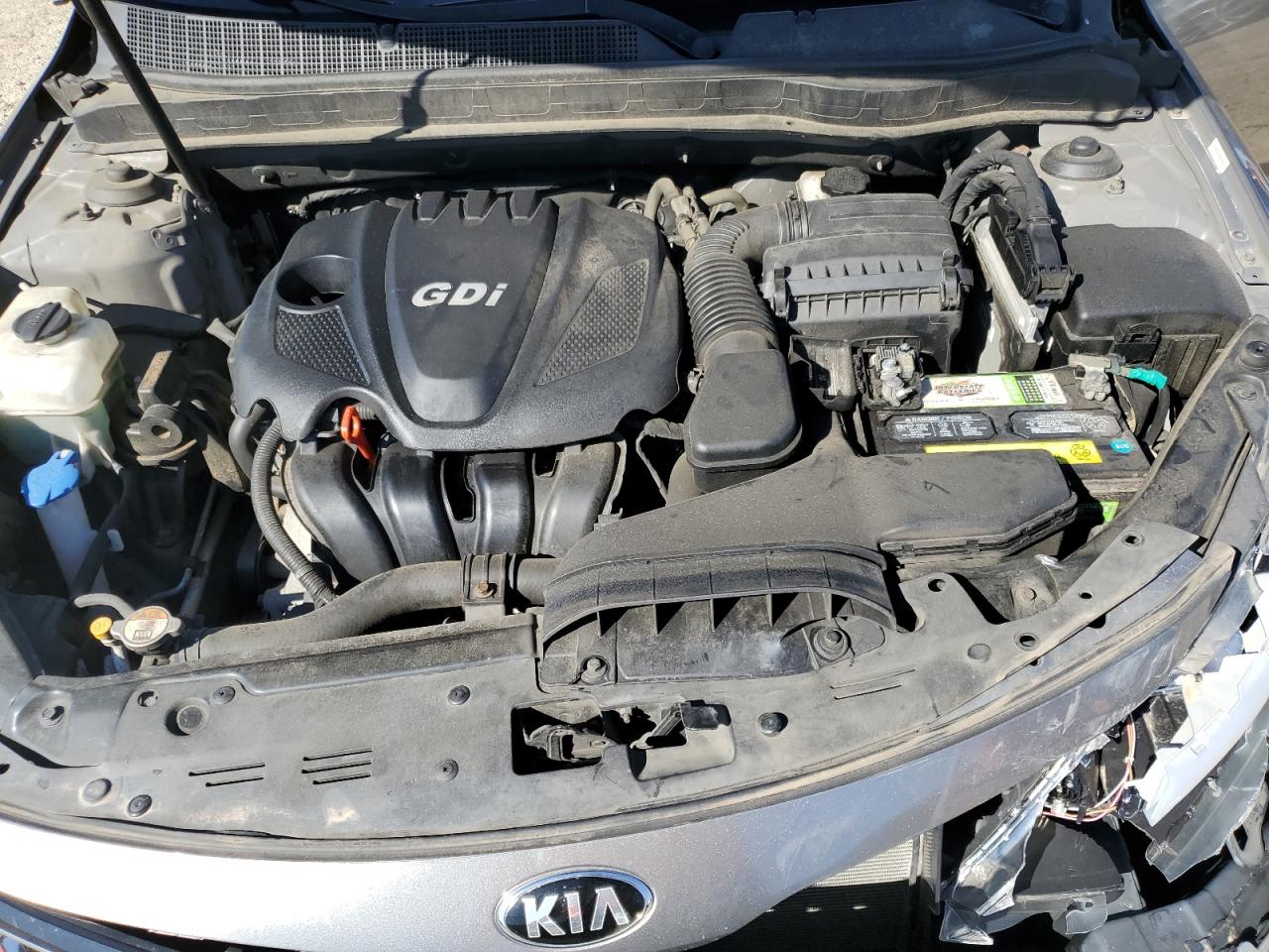 2015 KIA Optima VIN 5XXGN4A76FG399829 Copart auction photo, front end / minor dent/scratches damage thumbnail 11