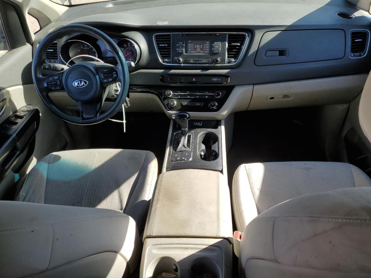 2016 KIA Sedona VIN KNDMB5C10G6197434 Copart auction photo, side / rear end damage thumbnail 8