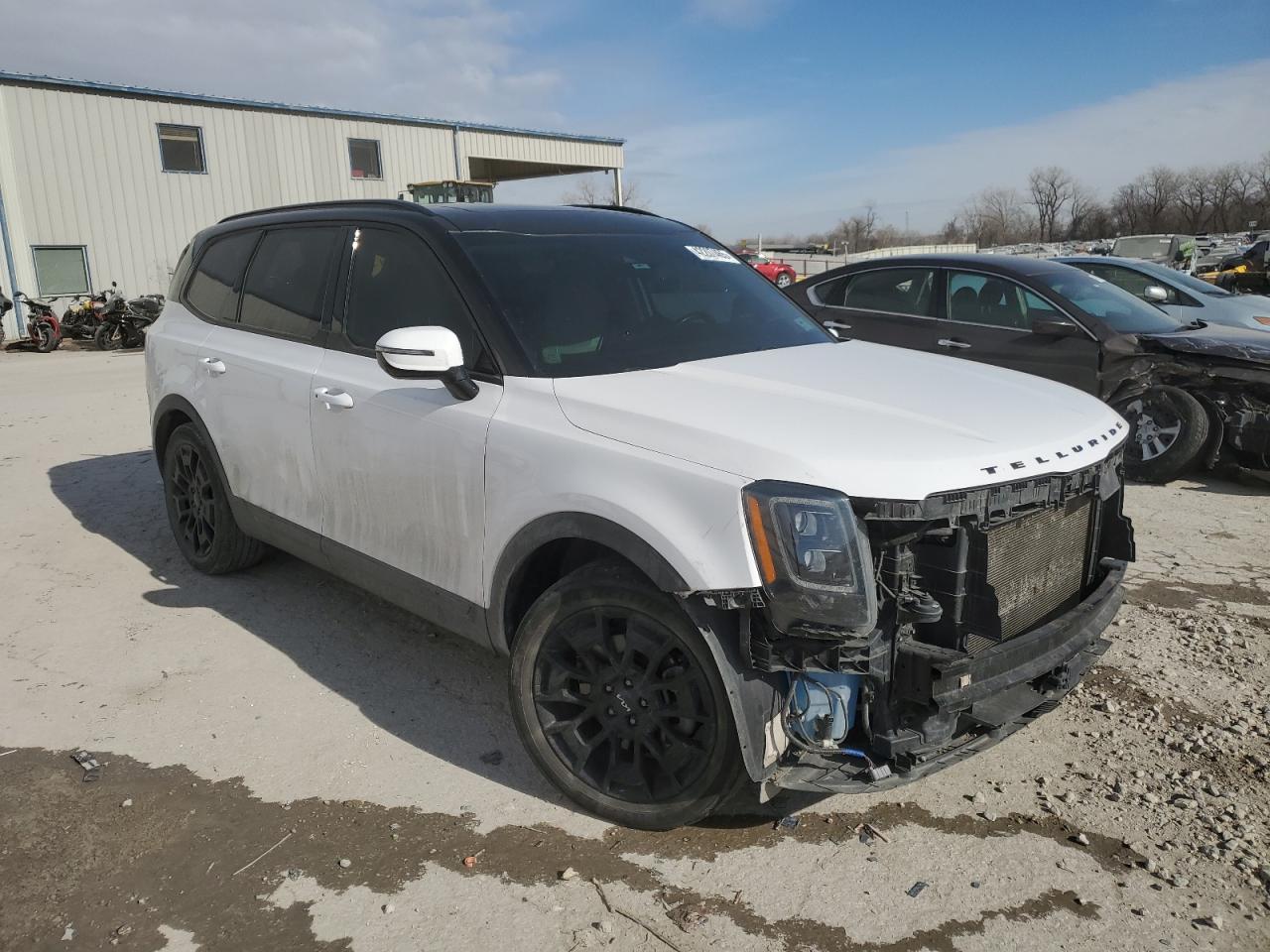 2022 KIA Telluride VIN 5XYP5DHC7NG230867 Copart auction photo, all over damage thumbnail 4