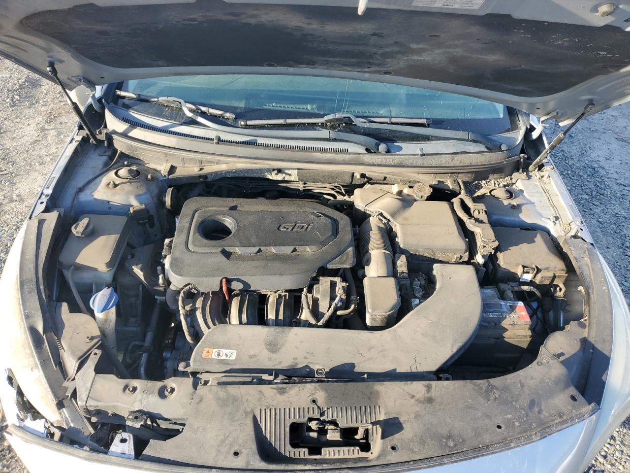 2017 Hyundai Sonata VIN 5NPE24AF6HH533754 Copart auction photo, rollover damage thumbnail 11