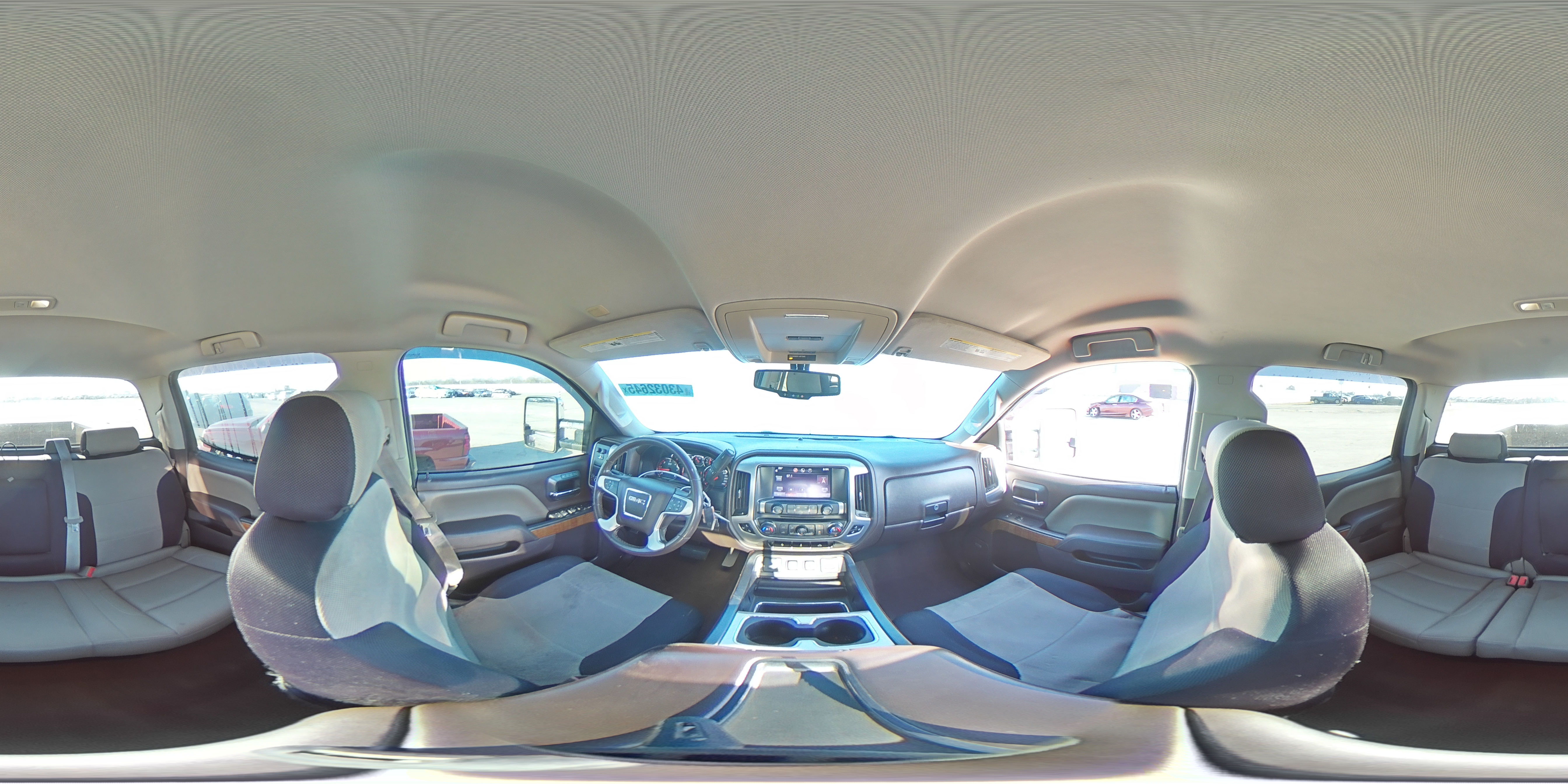 2015 GMC Sierra VIN 3GTU1VECXFG250297 Copart auction photo, side / rear end damage thumbnail 13