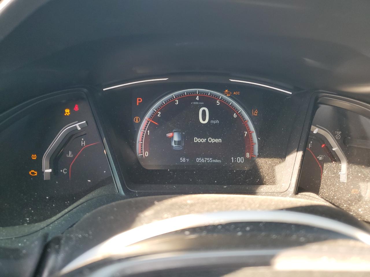 2020 Honda Civic VIN SHHFK7H44LU420496 Copart auction photo, front end damage thumbnail 9