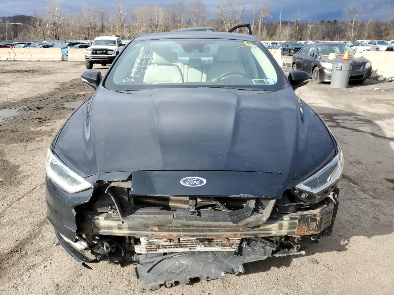 2017 Ford Fusion VIN 3FA6P0SU2HR197891 Copart auction photo, front end / minor dent/scratches damage thumbnail 5