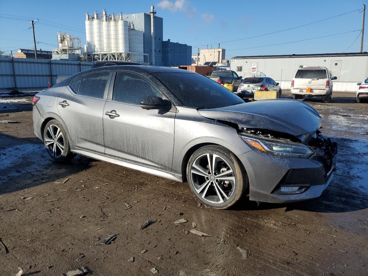 2020 Nissan Sentra VIN 3N1AB8DV3LY303760 Copart auction photo, front end damage thumbnail 4