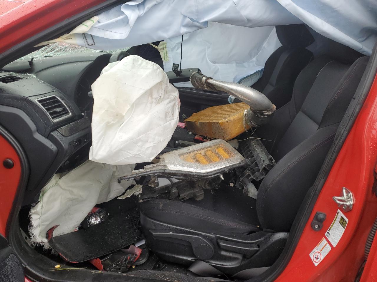 2017 Subaru WRX VIN JF1VA1B61H9807585 Copart auction photo, front end damage thumbnail 7