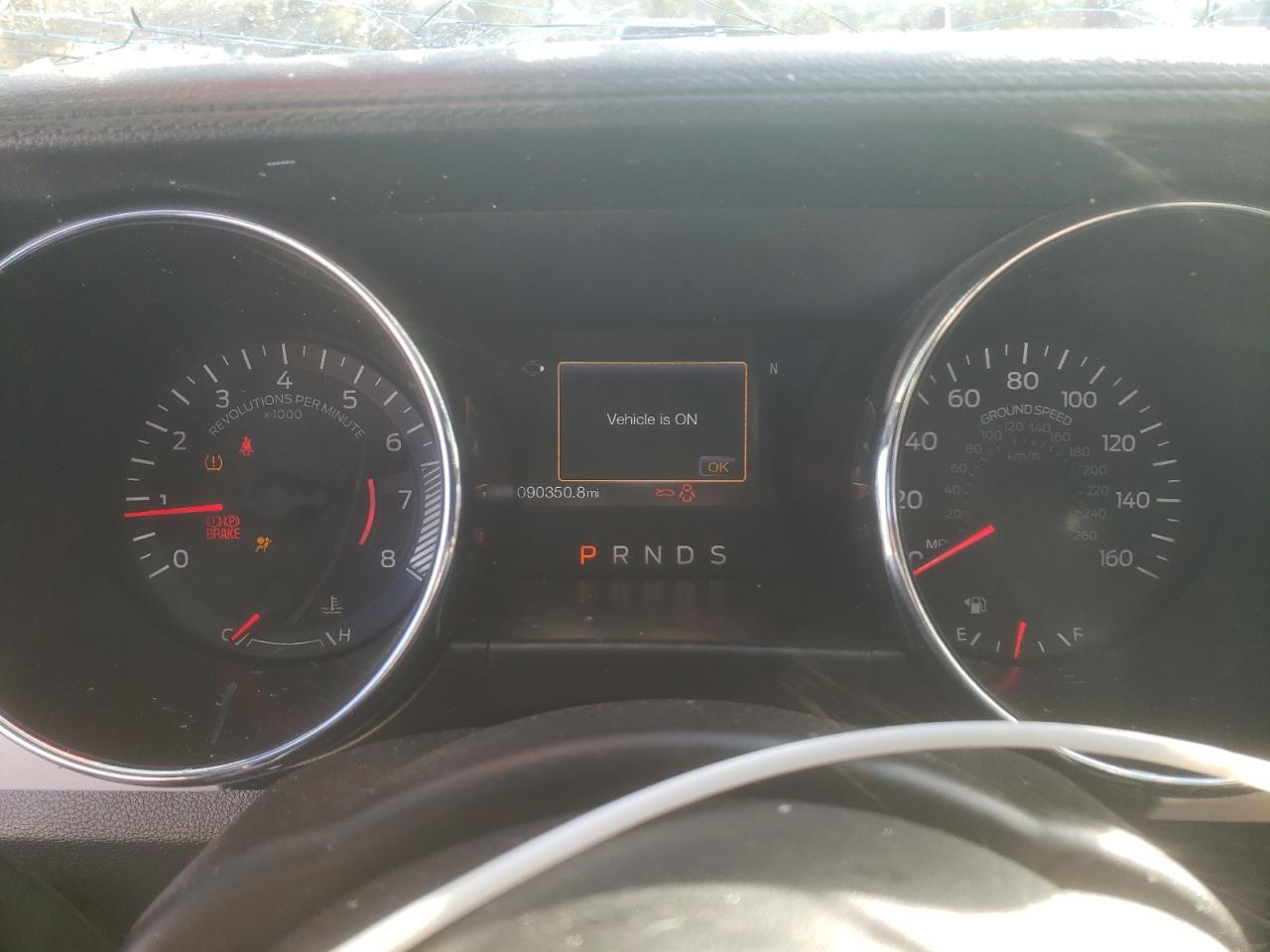 2017 Ford Mustang VIN 1FATP8UH6H5282639 Copart auction photo, rollover damage thumbnail 9