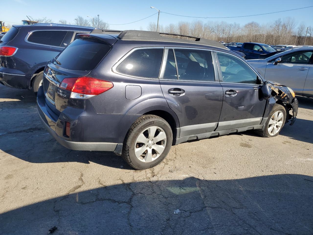 2010 Subaru Outback VIN 4S4BRBCCXA3312337 Copart auction photo, front end damage thumbnail 3