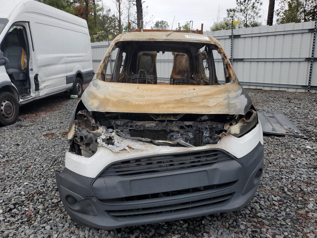 2014 Ford Transit VIN NM0LS7E72E1141771 Copart auction photo, burn damage thumbnail 5