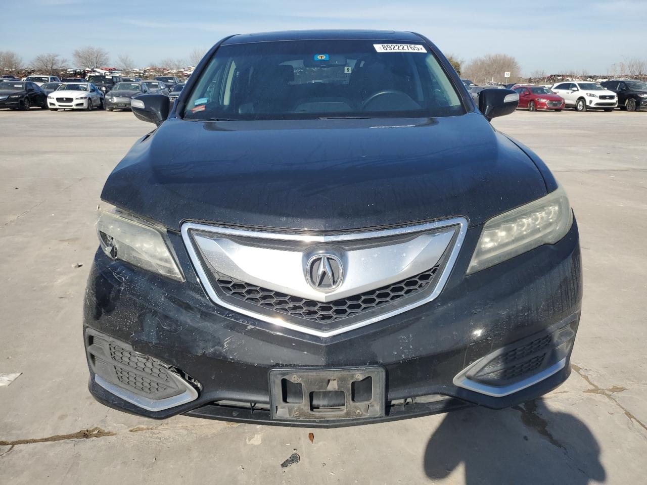 2016 Acura RDX VIN 5J8TB4H59GL010048 Copart auction photo, front end / side damage thumbnail 5
