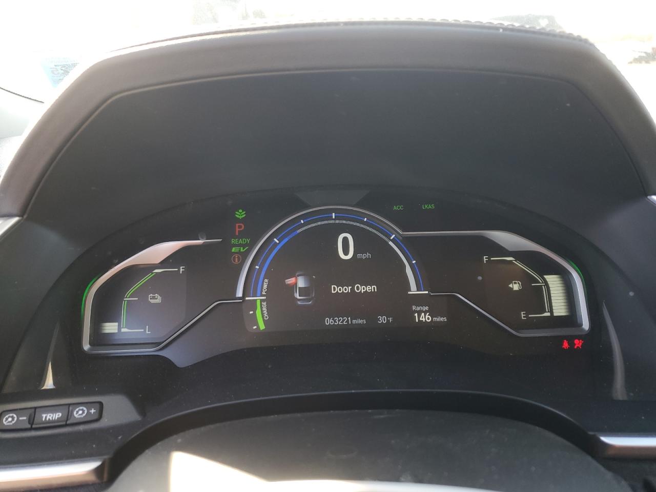 2019 Honda Clarity VIN JHMZC5F36KC000419 Copart auction photo, front end / minor dent/scratches damage thumbnail 9